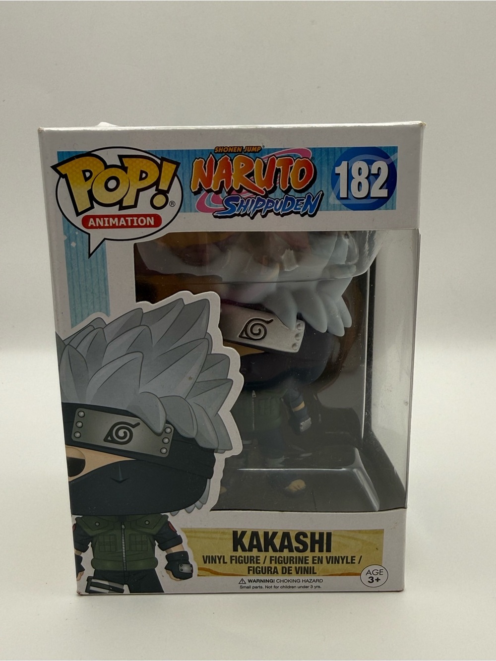 Funko Pop Naruto Shippuden Kakashi #182 Vinyl Figure With Box